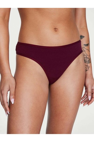 Mini Logo Cotton Thong