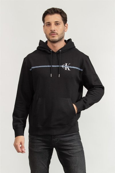 Crew Neck Black Men's Sweatshirt Lv04Rc289Gub1_Ls Eu 350Terry Sp Ck