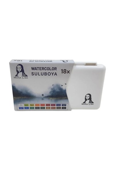 Mona Lisa Professional Watercolor Set 18 Pieces