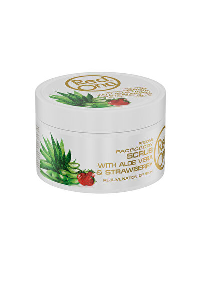 Вегански - пилинг за лице и тело со јагода и алое вера 450 ml 15.2 FL. OZ.