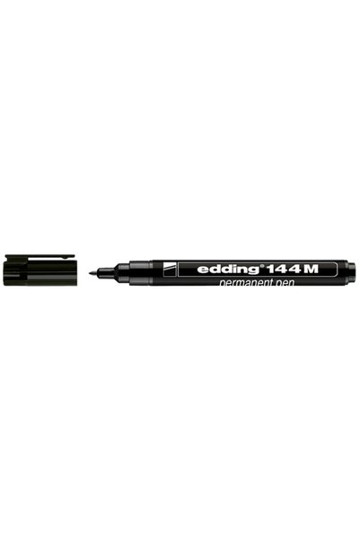Acetate Pen Permanent Black 144m (10 Pcs)