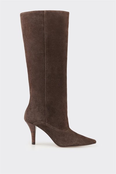 Brown Leather Women's Boots