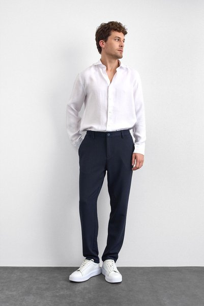 Navy Blue Jogger Pants