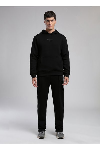 Regular Fit Black Men's Sweatpants 261 Lcm 227002 Banis Black