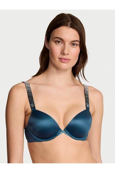 Push-Up Bra with Sparkling Straps