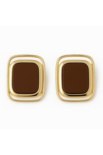 Steel Dera Earrings