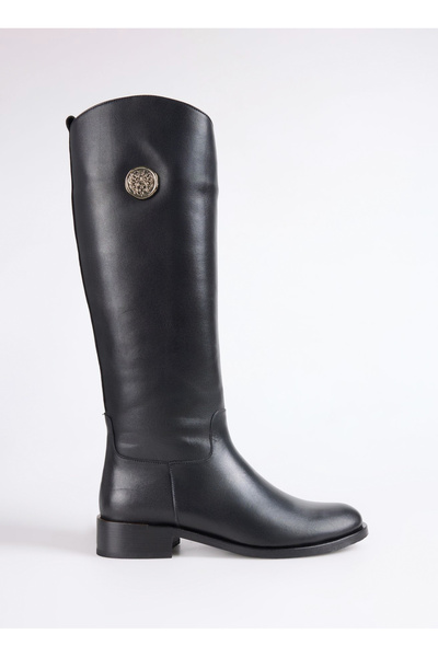Leather Black Women's Boots Carmen-Declan