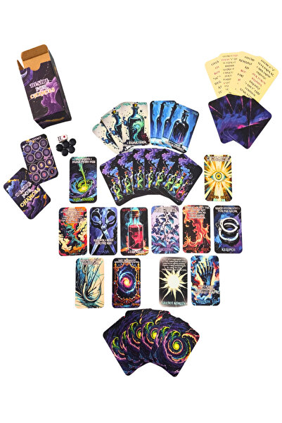 Desire FOR Chances 2-5 играчи локална игра со карти/табла за семејство-возрасни фокусирана на следење