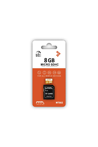 8GB Micro SD картичка (TF картичка) Class 10 - мемориска картичка компатибилна со телефон таблет камера