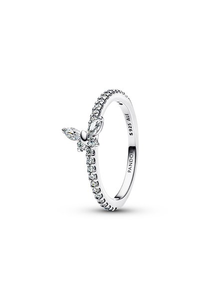 Sparkling Butterfly Ring