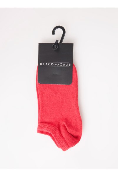 Red Women's Booties Socks K_Pati̇k
