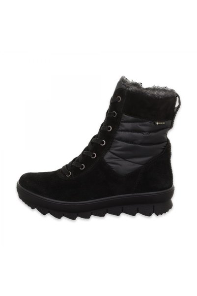000421 Z Novara Gore-Tex Leather Black Women's Boots