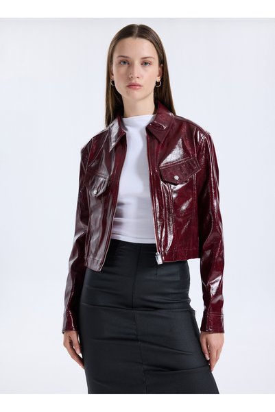 Standard Burgundy Women's Jacket 50545537