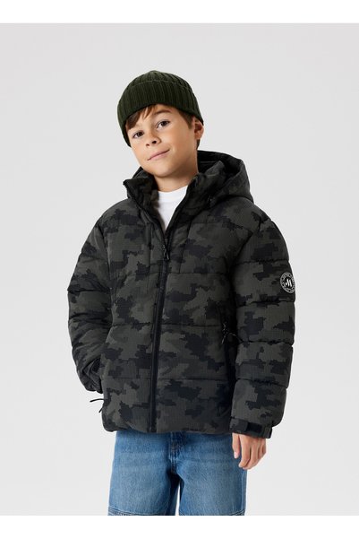Black Boy's Puffer Jacket 13243950