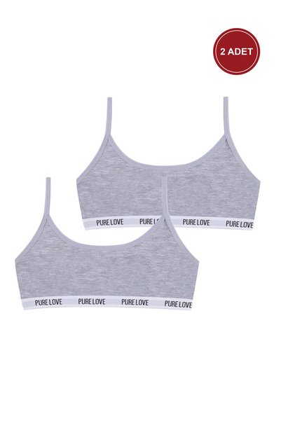 Girl's 2-Piece String Strap Half Tank Top