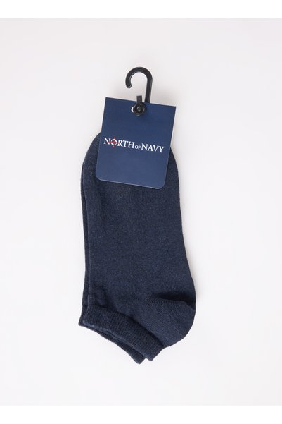 Navy Blue Men's Booties Socks E-.Pati̇k