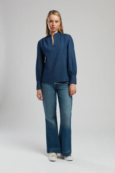 Shir women's jean blouse Denim