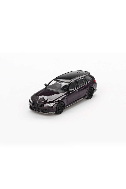 1:64 размер 2024 BMW 3-SERIES M3 M (G81) метална минијатурна модел кола 5cm