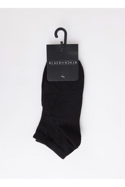 Black Women's Ankle Socks K-PATİK