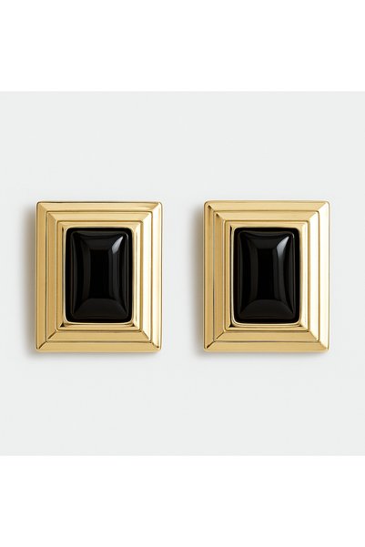 Steel Hira Earrings