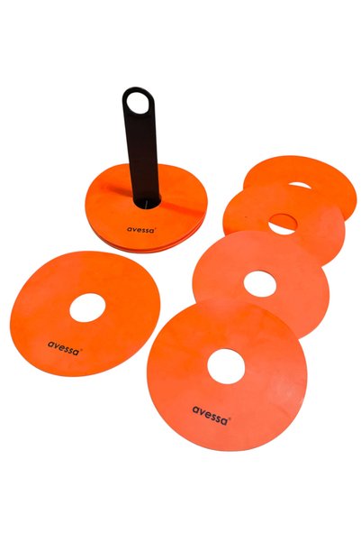 Cnk Series Rubber Cups Set of 10 – Durable Flexible and Colorful Training Aid - Non-Slip Surface