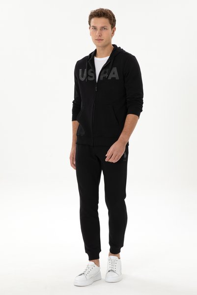 Men's Black Sweatpants 50325143-Vr046