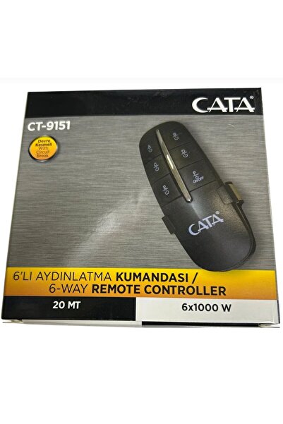 CT9151 6X1000W контролер за осветлување на лустер со 6 излези