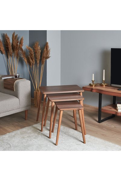 Aristo Zigon Coffee Table - Walnut