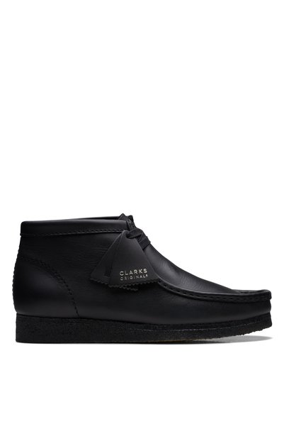Црни машки чизми Wallabee Boot