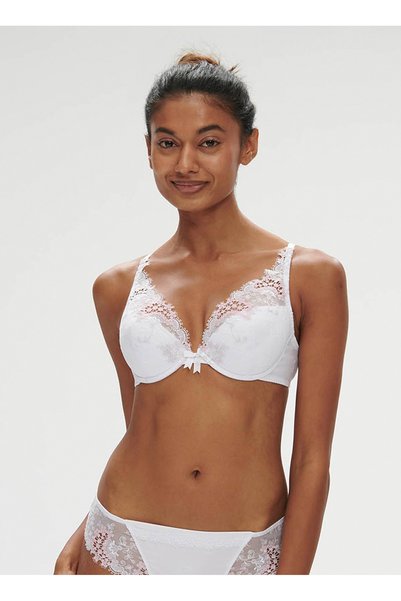 White Push-Up Bra 12B347 Simone P