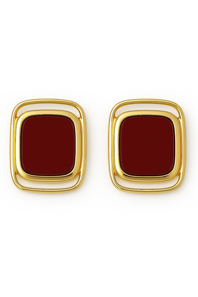 Steel Dera Earrings