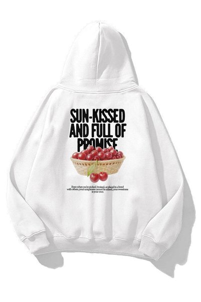 Unisex Sun Kissed Sweatshirt White