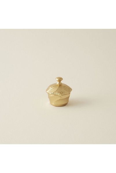 Lana Decorative Box Gold 8.8 X 8.5 X 9.5 cm