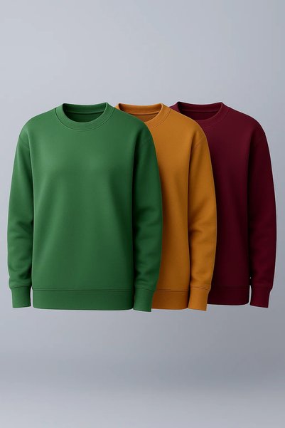 Women's Premium Casual Winter 3-Piece Sweatshirt