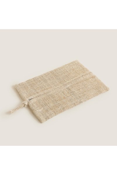 Hiyali Rectangular Multi-Purpose Bag 19X25Cm Natural