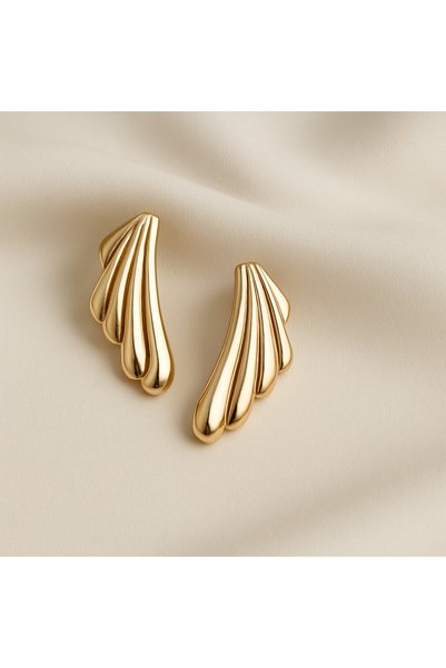 Women's Gold Multiple Water Drop Earrings