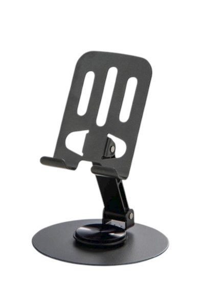 High Quality Foldable and Adjustable 360 Rotatable Tablet Stand Desk Top Phone Holder