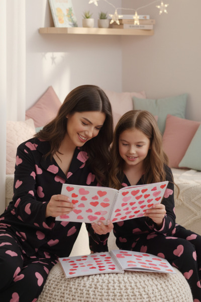 Cotton Buttoned Pajama Set