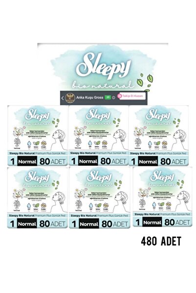 Bio Natural Premium Plus дневни влошки, нормални, 480 парчиња