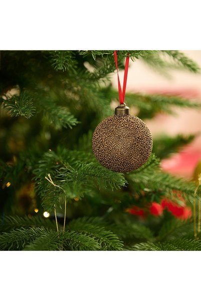 New Year Sparkling 3-Piece Tree Ornament Set