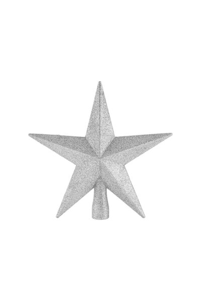 Karaca New Year Star Tree Topper Silver 20 cm