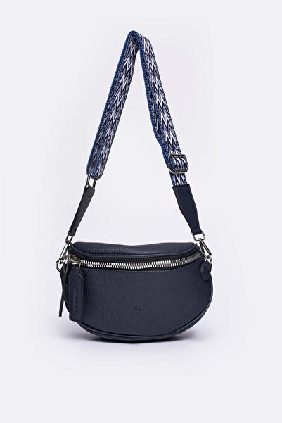 Женска чанта за преку рамо & Bady Bag темно сина