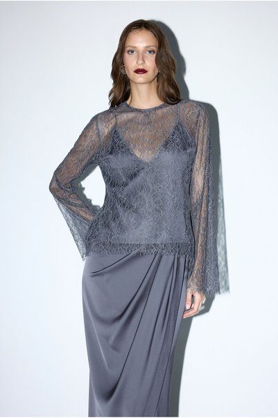 Mert Aslan Lace Blouse