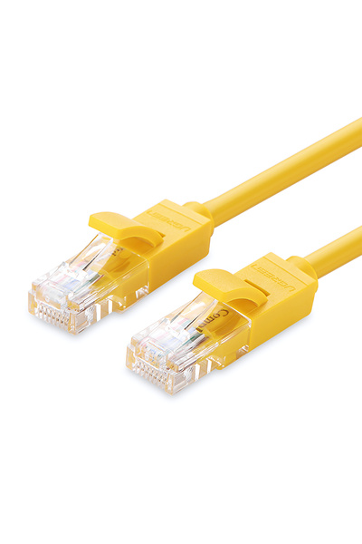 CAT5e Ethernet кабел, 3 метри, жолт, 11232