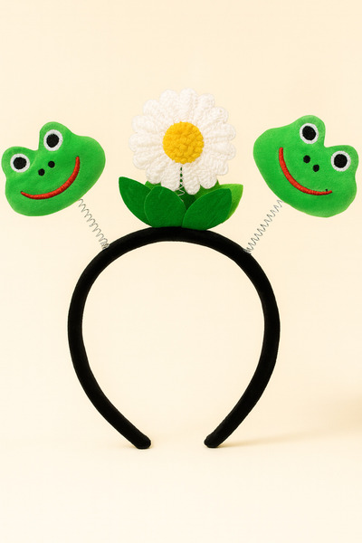 Children's Frog Accessory Crown