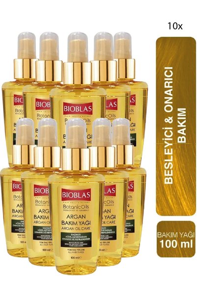 Botanic Oils Argan Care Oil 100 ml Nourishing, Repairing, Argan Oil 10 Pieces