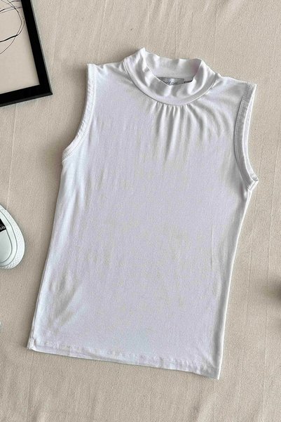 Zero Sleeve Undershirt White