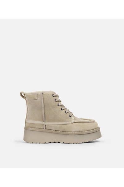 Faux Fur Leather Boots