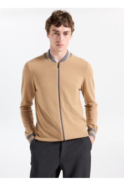 Camel Men's Cardigan F5Wm-Hrk 2291