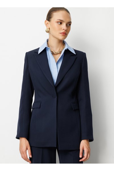 Dar Navy Blue Women's Jacket M1Mz1020100132